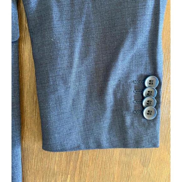 Men’s Blazer Lineage Blue Slim Fit Suit Jacket 38S - Picture 7 of 9